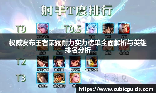 权威发布王者荣耀耐力实力榜单全面解析与英雄排名分析