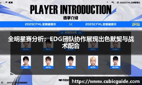 全明星赛分析：EDG团队协作展现出色默契与战术配合